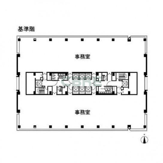 基準階 平面図