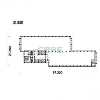 基準階 平面図