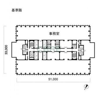 基準階 平面図