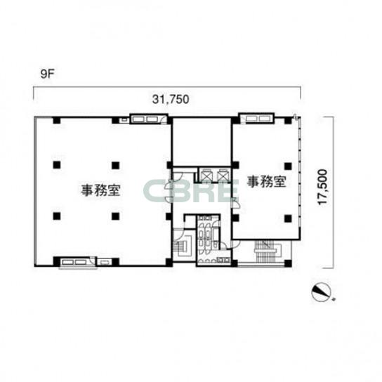 9階 平面図