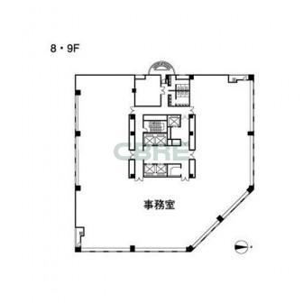8-9階 平面図