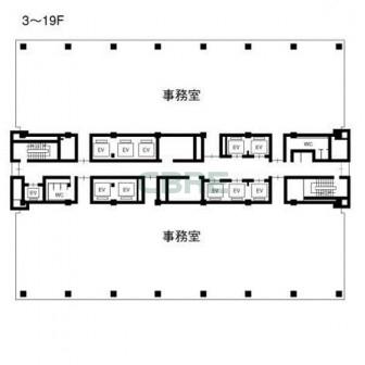3-19階 平面図