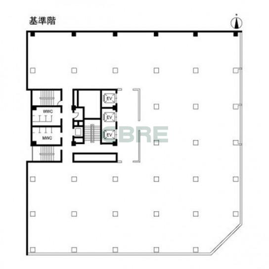 基準階 平面図