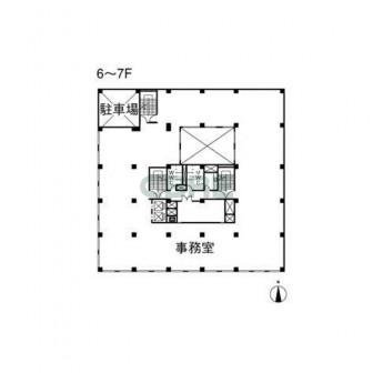 6-7階 平面図