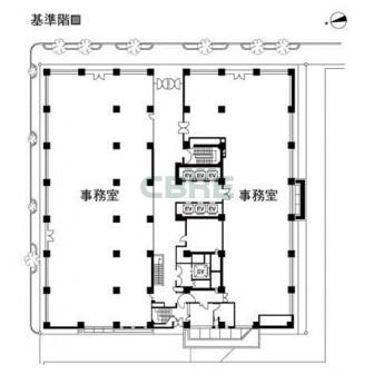 基準階 平面図