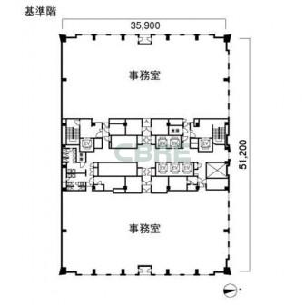 基準階 平面図