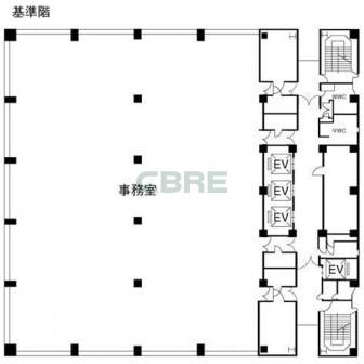 基準階 平面図