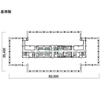基準階 平面図