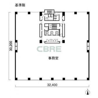 基準階 平面図