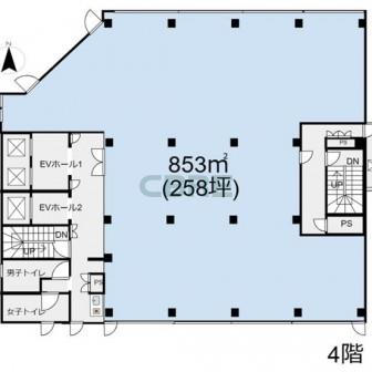 4階 平面図