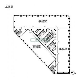 基準階 平面図