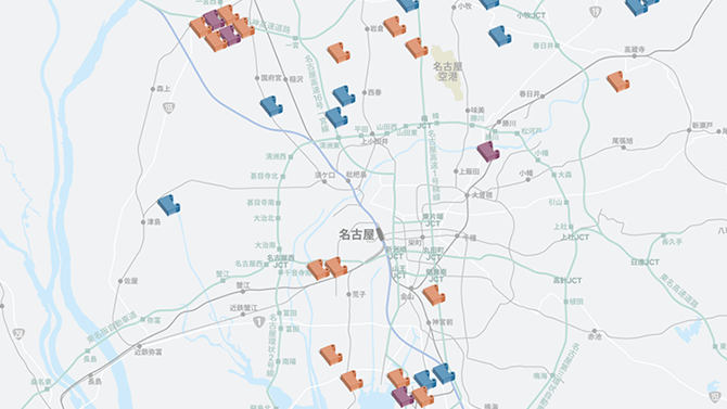 これからどうなる?中部圏LMT竣工マップ
