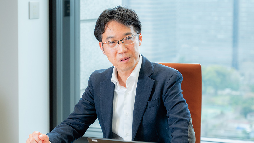 執行役員 総務部長 山下隆男氏